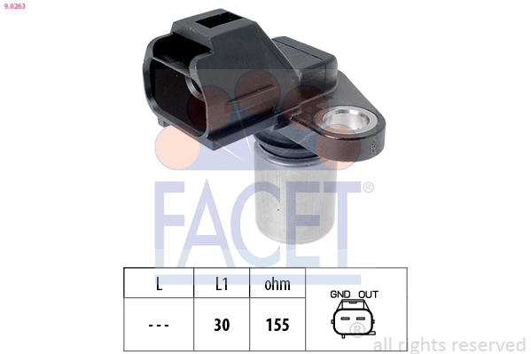 Sensor de posição (de revoluções) de cambota Volvo XC90   ao melhor preço