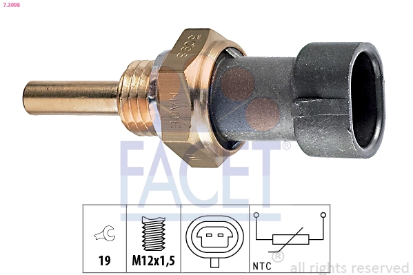Sensor de temperatura do fluido de esfriamento ZAZ 21123851010 preço, a partir de 11,85 USD