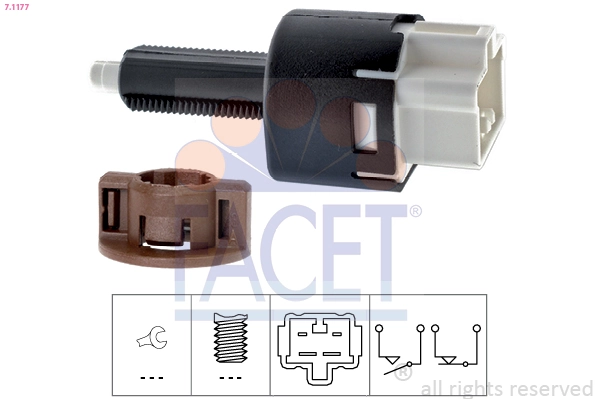 8614A183 Chrysler Sensor de ativação do sinal de parada