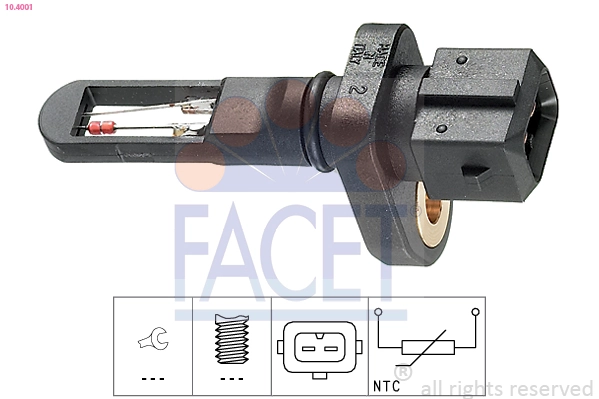 E302046 Sato Tech Sensor de temperatura da mistura de ar