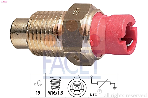Compre TM106 GAZ Sensor de temperatura do fluido de esfriamento, no dispositivo