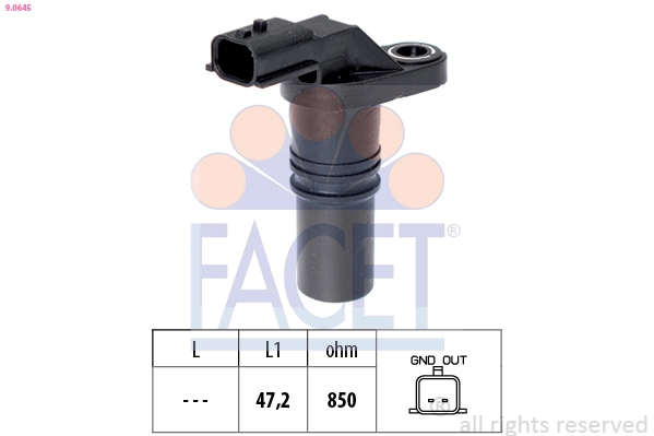 Sensor de posição (de revoluções) de cambota ERA Benelux 550631A preço, a partir de 16,91 USD