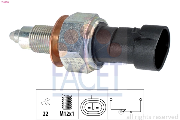 330867 ERA Benelux Sensor de ativação das luzes de marcha à ré