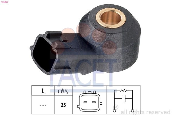 Sensor de detonação para Mazda 6  GJ, GL