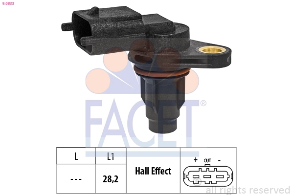 Sensor de posição da árvore distribuidora para Hyundai Accent V HC