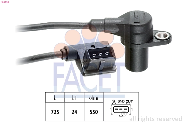 Compre 550453A ERA Benelux Sensor de posição (de revoluções) de cambota