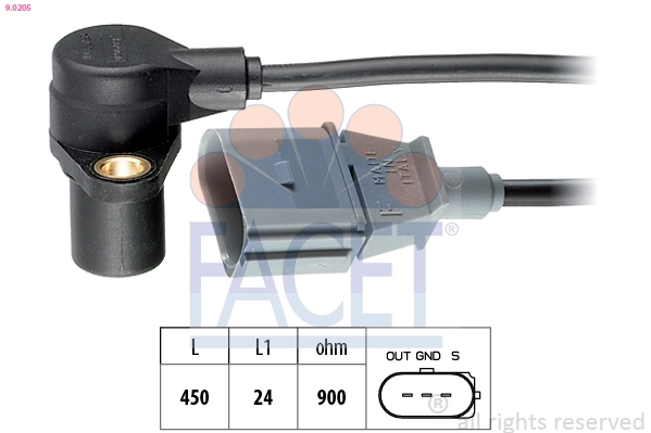 Compre 303049 EFI Sensor de posição (de revoluções) de cambota