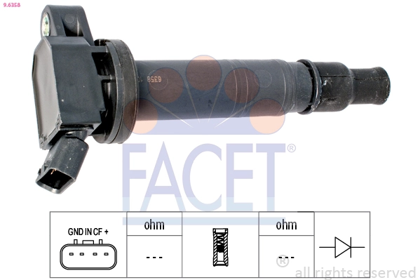  Bobina de ignição Lexus IS sedan (USE20) (2007 - 2014) 