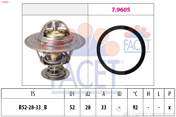  Termostato Ford Focus IV hatchback (HN) (2018 - 2026) IV