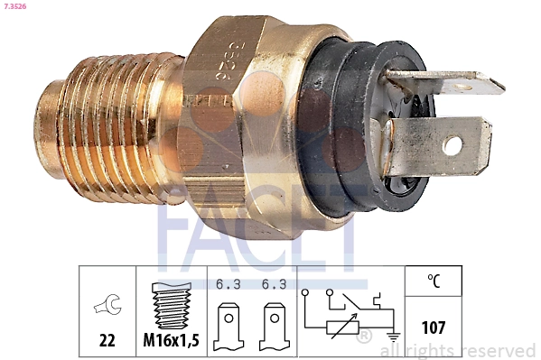 Sensor de temperatura do fluido de esfriamento Iveco 504127558 preço, a partir de 11,58 USD