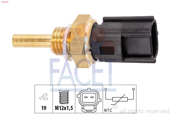Sensor de temperatura do fluido de esfriamento Mazda 323 preço, a partir de 3,37 USD