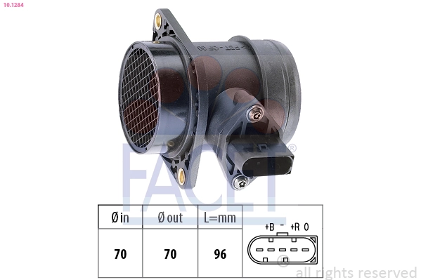 Compre Sensor de fluxo (consumo) de ar, medidor de consumo M.A.F. - (Mass Airflow) Ford Galaxy 
