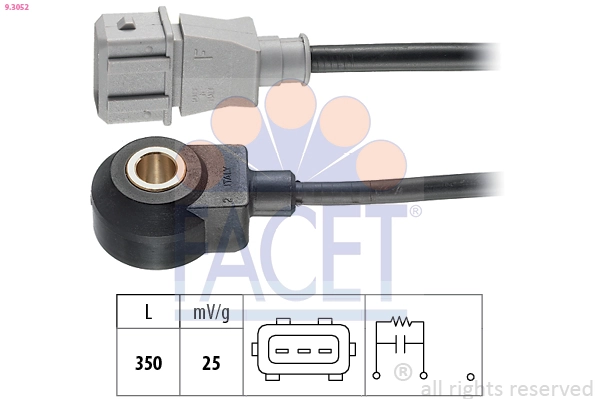 Sensor de detonação Chevrolet Cruze  J300