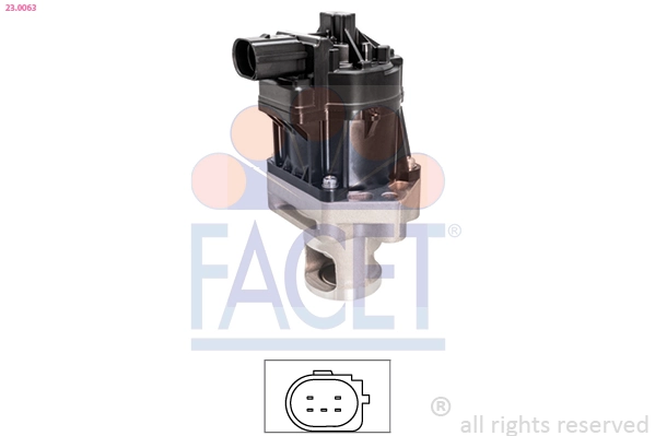 Válvula EGR de recirculação dos gases NRF 48703 preço, a partir de 181,52 USD