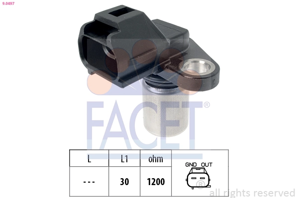 Sensor de posição da árvore distribuidora Toyota Corolla  E12U
