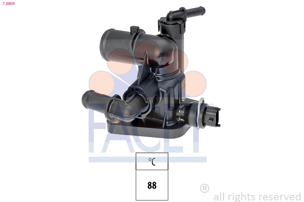 55233327 Peugeot/Citroen Caixa do termostato