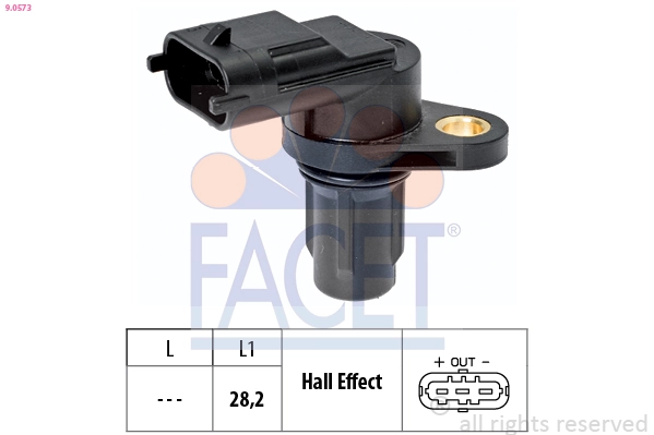  Sensor de posição da árvore distribuidora Hyundai Elantra IV sedan (HD) (2006 - 2011) IV