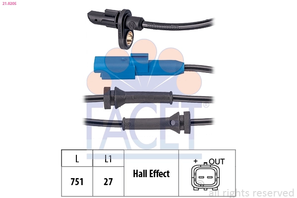 Sensor ABS traseiro Peugeot/Citroen 3556312 preço, a partir de 32,08 USD
