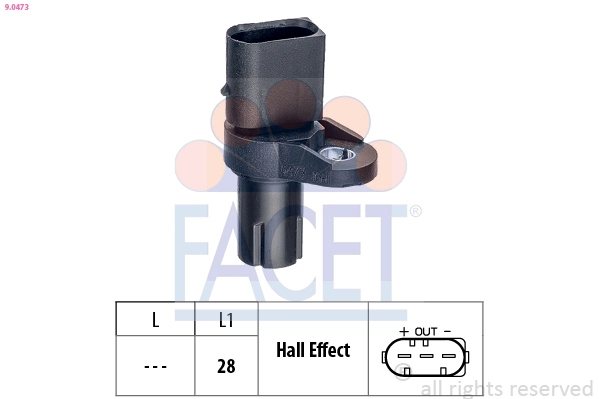 Compre Sensor de posição (de revoluções) de cambota BMW 3 