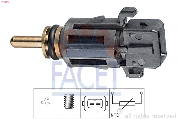 Compre SPA112 Magneti Marelli Sensor de temperatura do fluido de esfriamento
