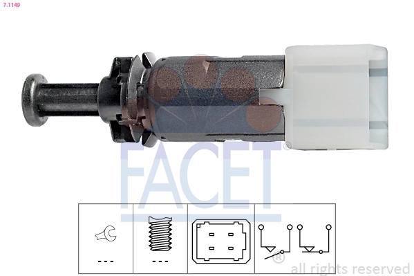 Sensor de ativação do sinal de parada Magneti Marelli 51029010 preço, a partir de 12,04 USD