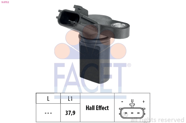 Sensor de posição da árvore distribuidora para Nissan Primera  P11