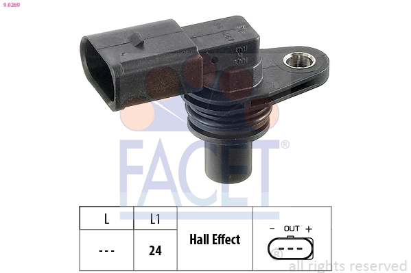 Compre Sensor de posição da árvore distribuidora Volkswagen Polo 3