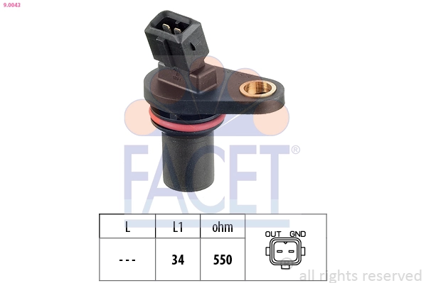 Sensor de posição da árvore distribuidora para Ford Mondeo I GBP