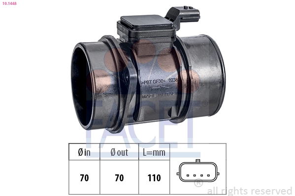 Sensor de fluxo (consumo) de ar, medidor de consumo M.A.F. - (Mass Airflow) Renault Clio preço, a partir de 10,22 USD