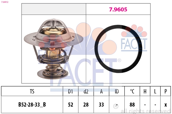 Termostato para Ford Transit VI V347/8