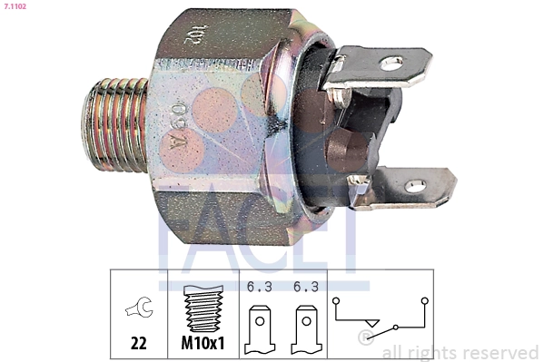 Sensor de ativação do sinal de parada Hanomag 1820050271 preço, a partir de 6,74 USD