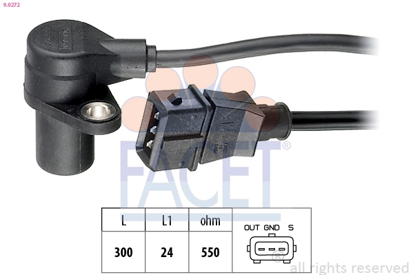 Sensor de posição (de revoluções) de cambota Hyundai/Kia 96183235 preço, a partir de 20,50 USD