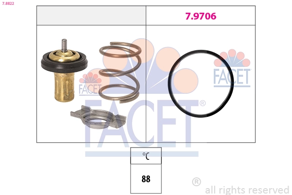 Termostato Alfa Romeo Giulietta preço, a partir de 8,11 USD