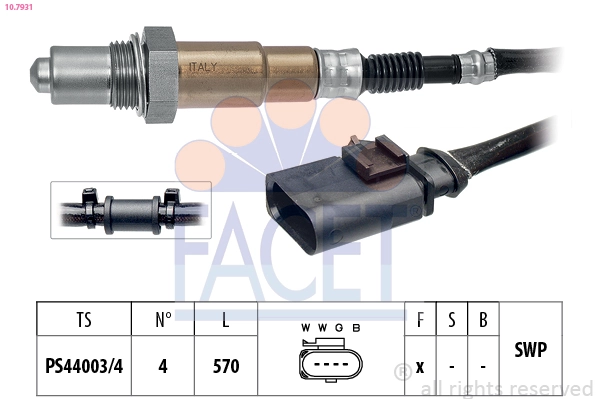 Sonda lambda, sensor de oxigênio depois de catalisador Lamborghini 03C906262BF preço, a partir de 43,65 USD