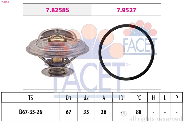 Termostato Mercedes EBC3621