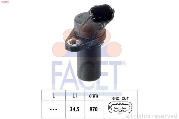 Compre 206202755 Hans Pries (Topran) Sensor de posição (de revoluções) de cambota