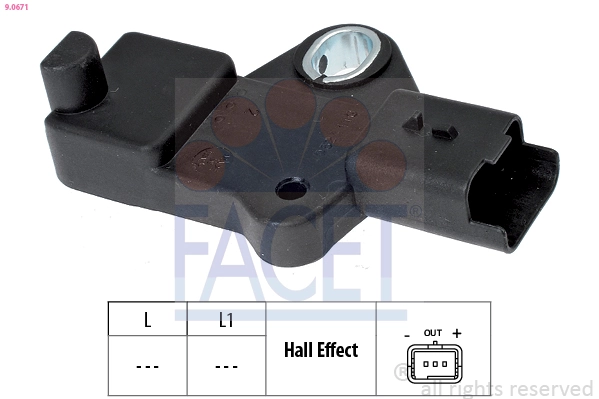 Sensor de posição (de revoluções) de cambota Fiat/Alfa/Lancia V42720029 preço, a partir de 19,07 USD