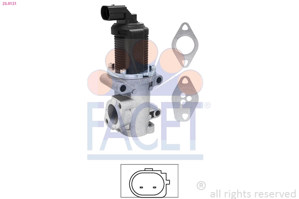 Válvula EGR de recirculação dos gases General Motors 1675871480 preço, a partir de 49,37 USD