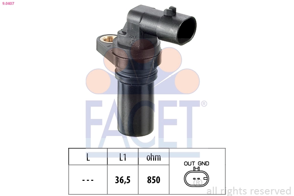 Sensor de posição (de revoluções) de cambota Open Parts CKP101800 preço, a partir de 14,81 USD