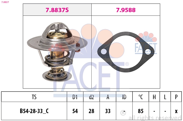  Termostato Hyundai Sonata V sedan (NF) (2004 - 2007) V