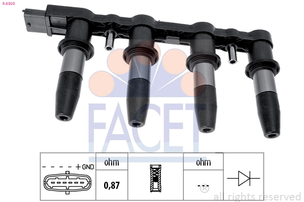 Bobina de ignição Peugeot/Citroen 95517924 preço, a partir de 69,31 USD