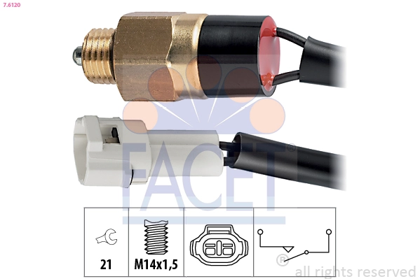 330944 ERA Benelux Sensor de ativação das luzes de marcha à ré