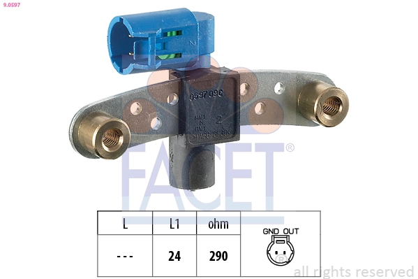 81221 NGK Sensor de posição (de revoluções) de cambota
