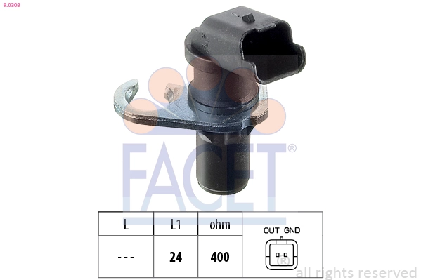 81279 NGK Sensor de posição (de revoluções) de cambota