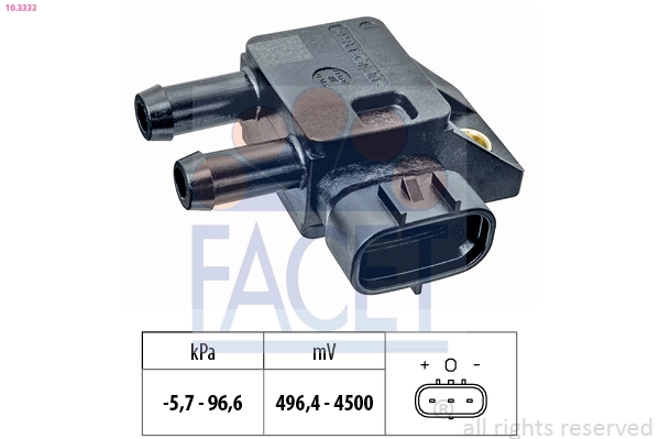 Compre SPS018 Magneti Marelli Sensor de pressão dos gases de escape