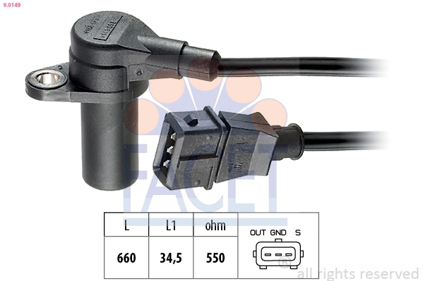 Compre 81347 NGK Sensor de posição (de revoluções) de cambota