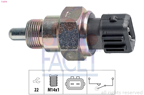 Sensor de ativação das luzes de marcha à ré para Suzuki Grand Vitara  FT, HT