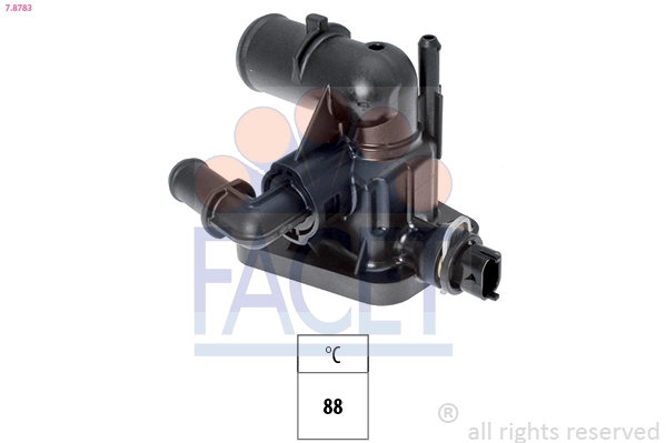 Caixa do termostato Fiat 500 hatchback (312) (2007 - 2026) 