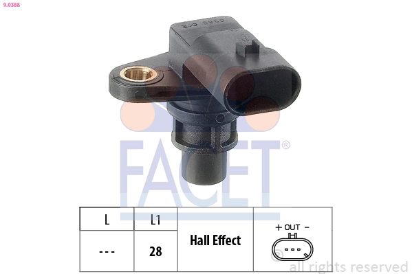 Sensor de posição da árvore distribuidora Alfa Romeo GT  937