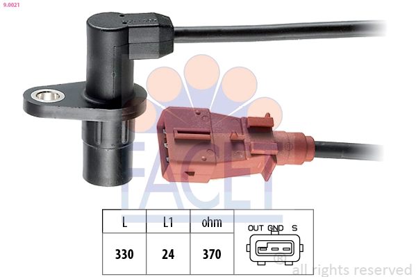 81001 NGK Sensor de posição (de revoluções) de cambota